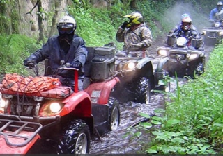 Rutas en cuatrimotos